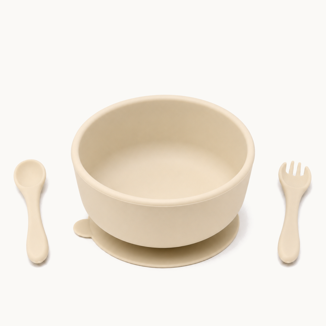 Classic Silicone Suction Bowl Set