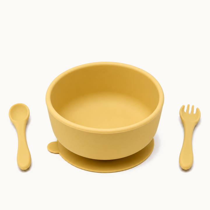 Classic Silicone Suction Bowl Set
