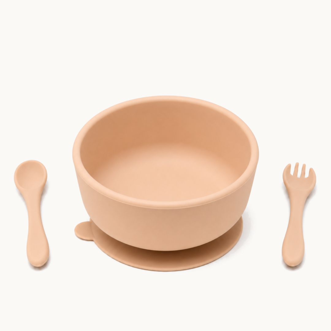 Classic Silicone Suction Bowl Set