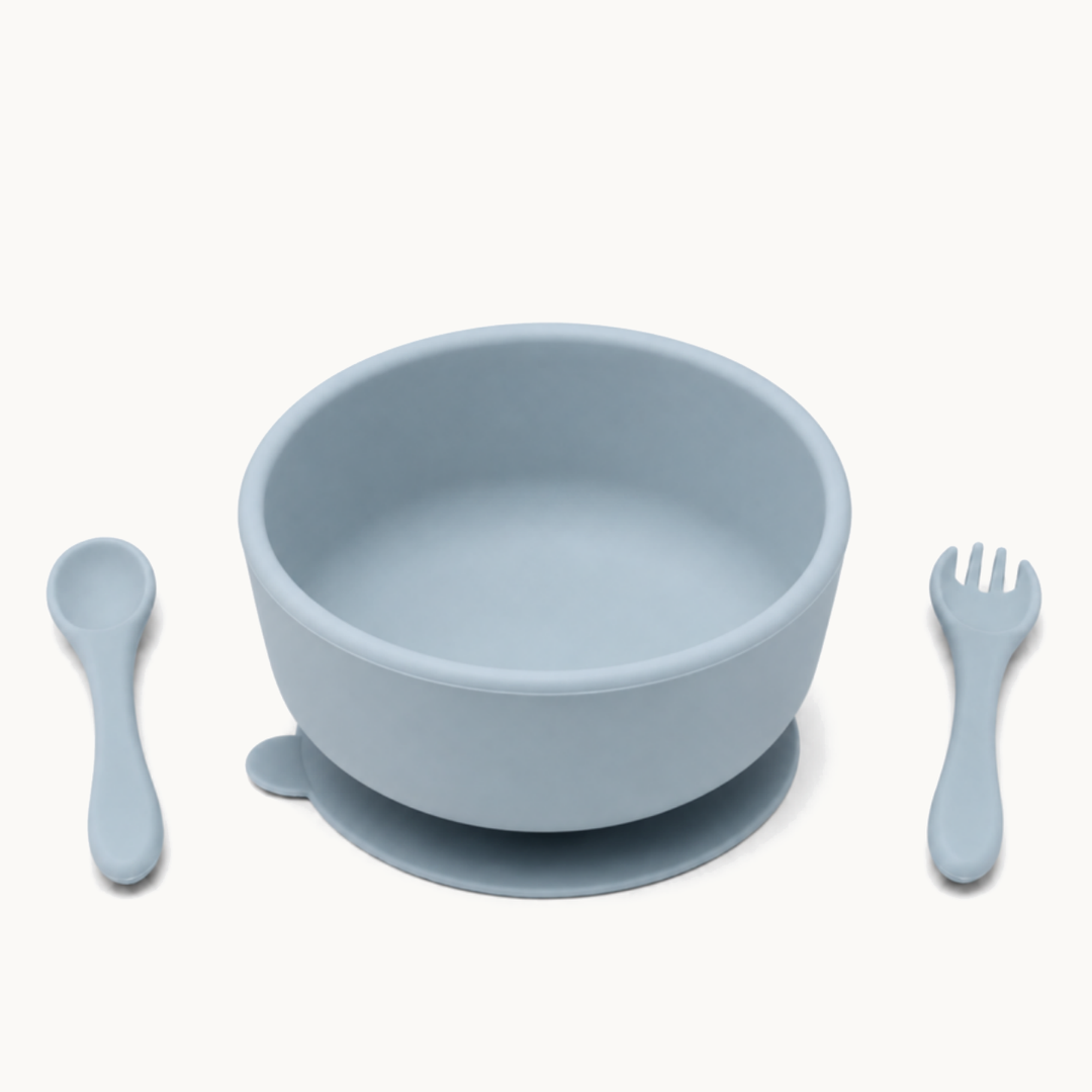 Classic Silicone Suction Bowl Set