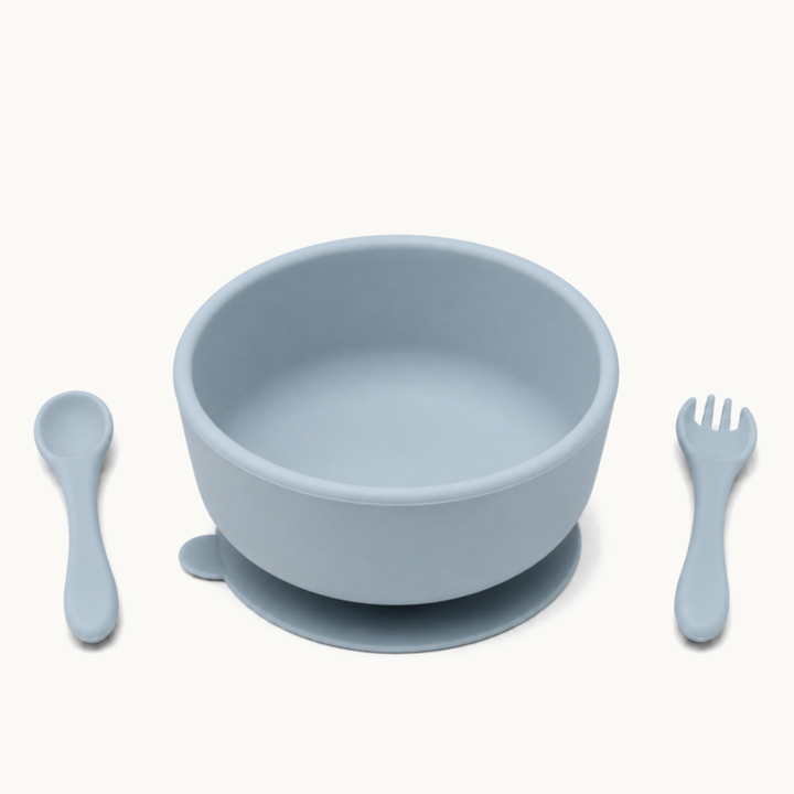 Classic Silicone Suction Bowl Set