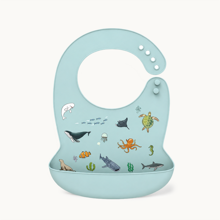 Wonderland Adventure Silicone Bib