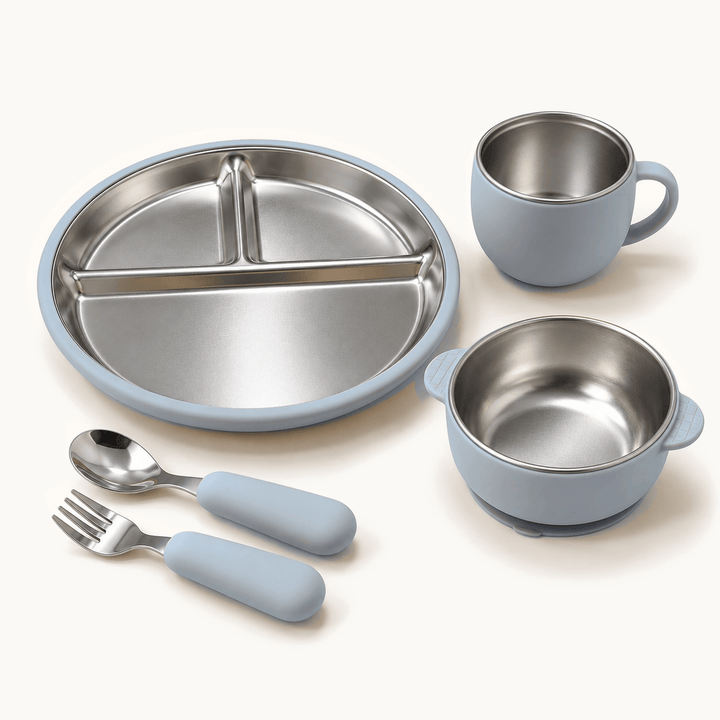Essential Plus Stainless Steel BLW Feeding Set