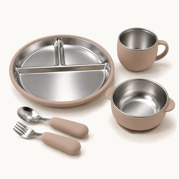 Essential Plus Stainless Steel BLW Feeding Set