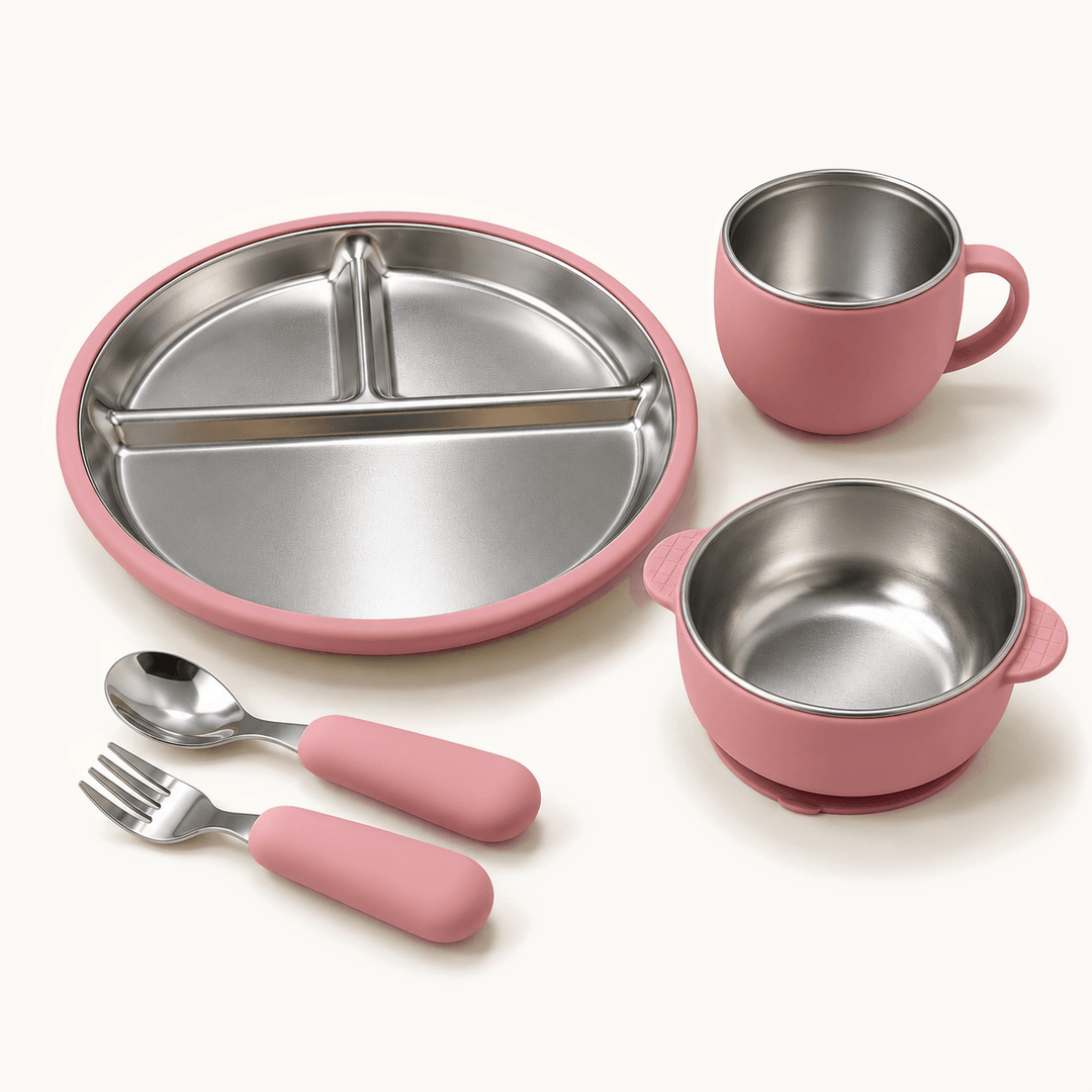 Essential Plus Stainless Steel BLW Feeding Set