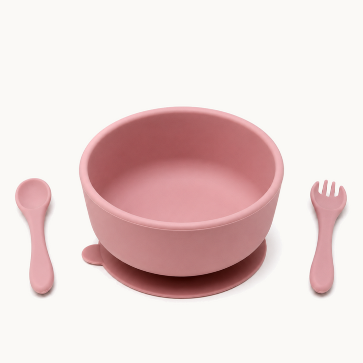 Classic Silicone Suction Bowl Set
