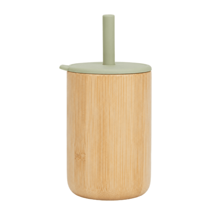 Vaso Entrenamiento Eco Bambú + Pajita