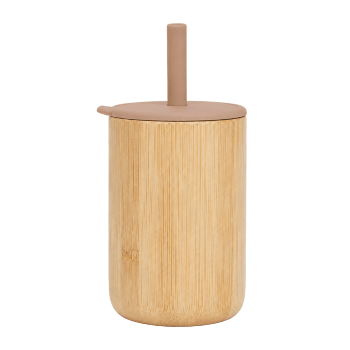 Vaso Entrenamiento Eco Bambú + Pajita