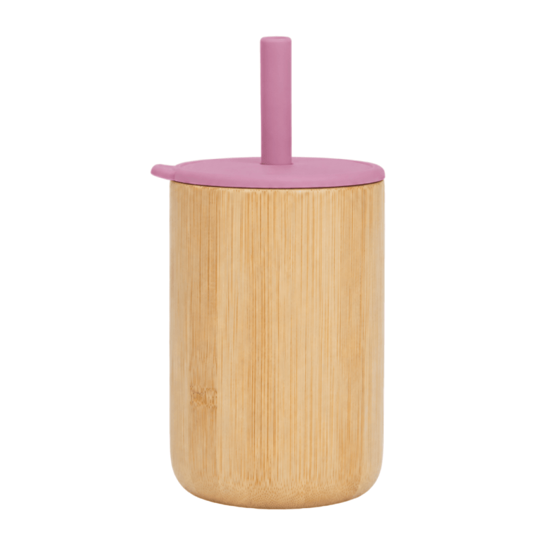 Vaso Entrenamiento Eco Bambú + Pajita