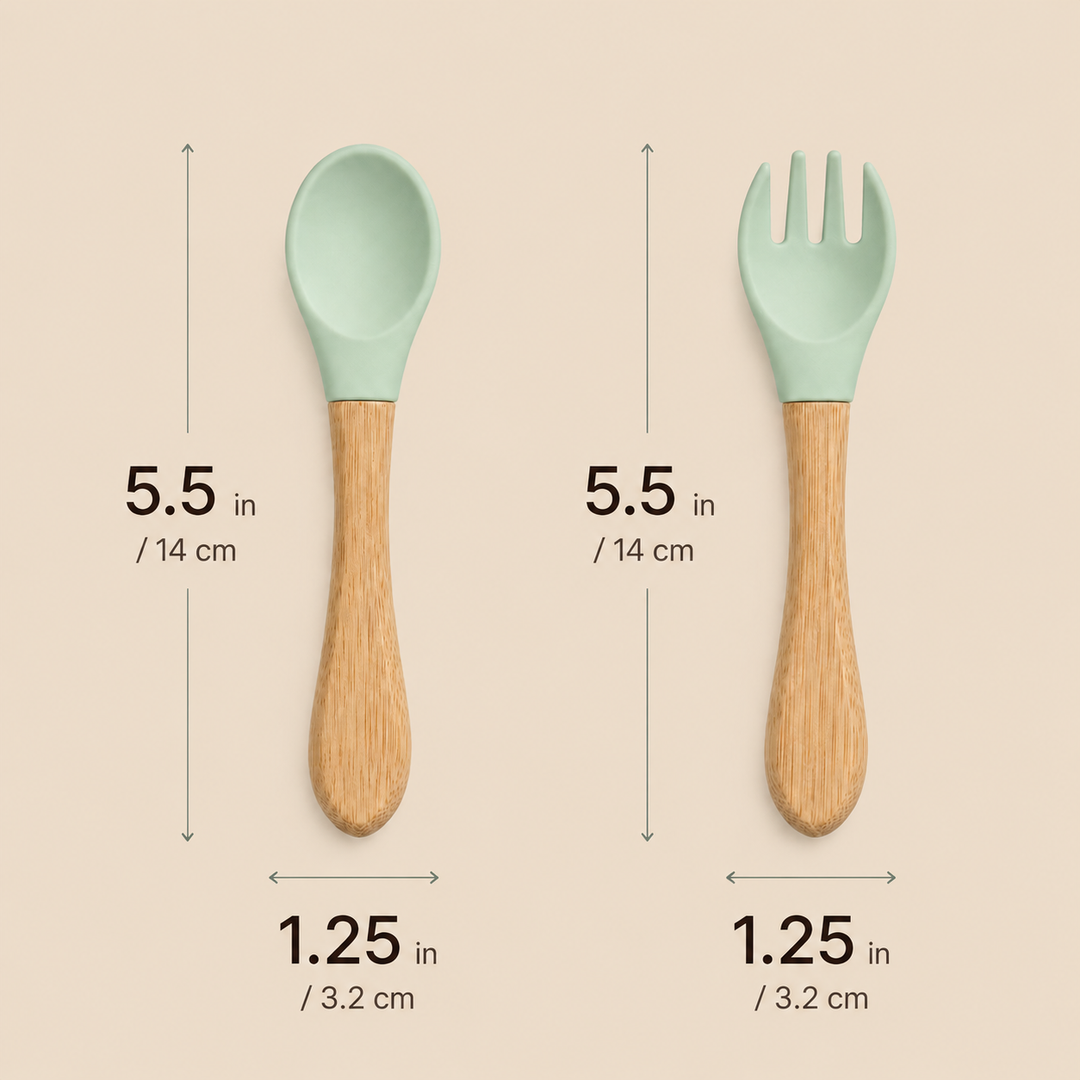 Classic Bamboo Suction Bowl Set