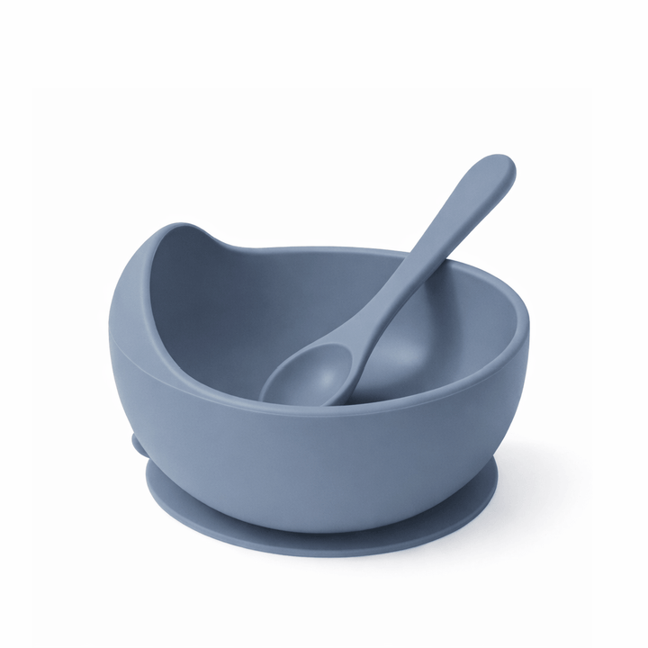Classic Silicone Suction Bowl + Spoon