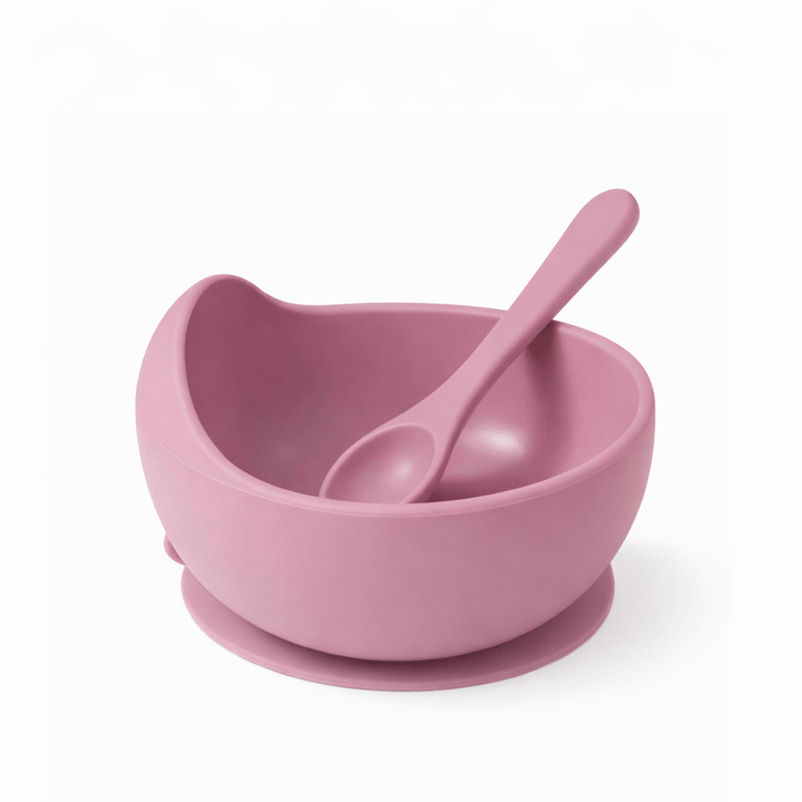 Classic Silicone Suction Bowl + Spoon