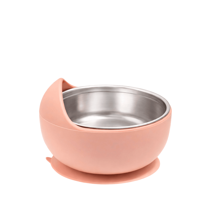 Duo Stainless Steel Suction Bowl