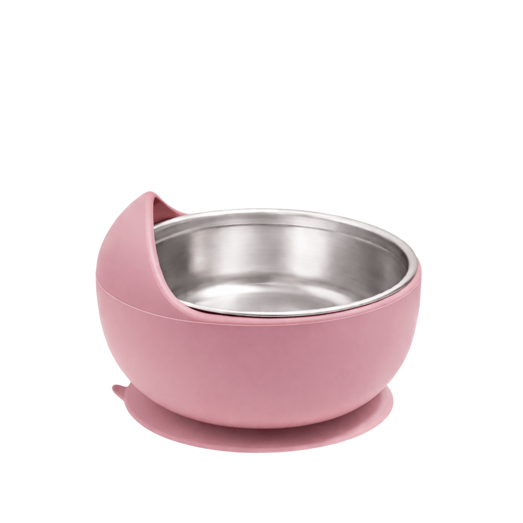 Duo Stainless Steel Suction Bowl