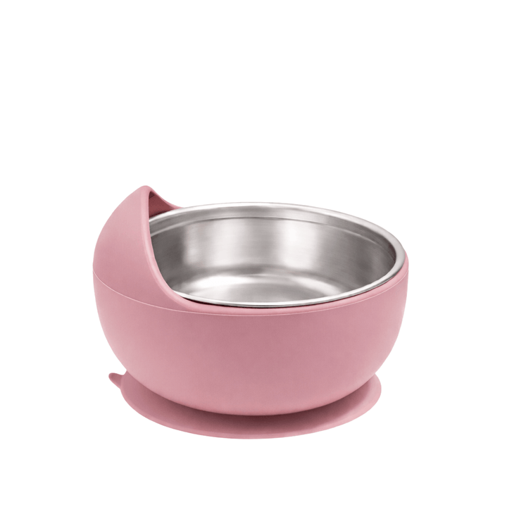Duo Stainless Steel Suction Bowl