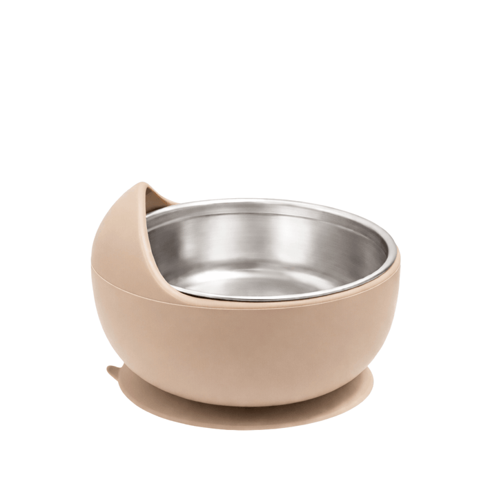 Duo Stainless Steel Suction Bowl