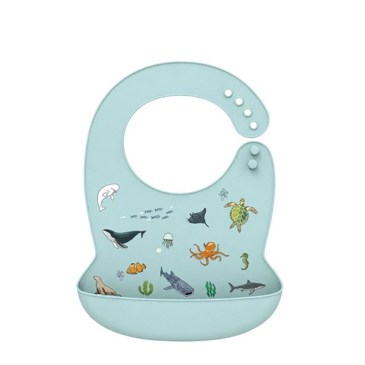 Wonderland Adventure Silicone Bib