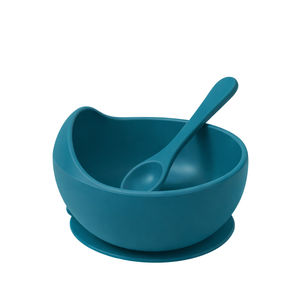 Classic Silicone Suction Bowl + Spoon