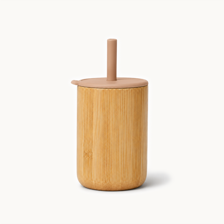 Copo de Treinamento Eco Bambu + Canudo