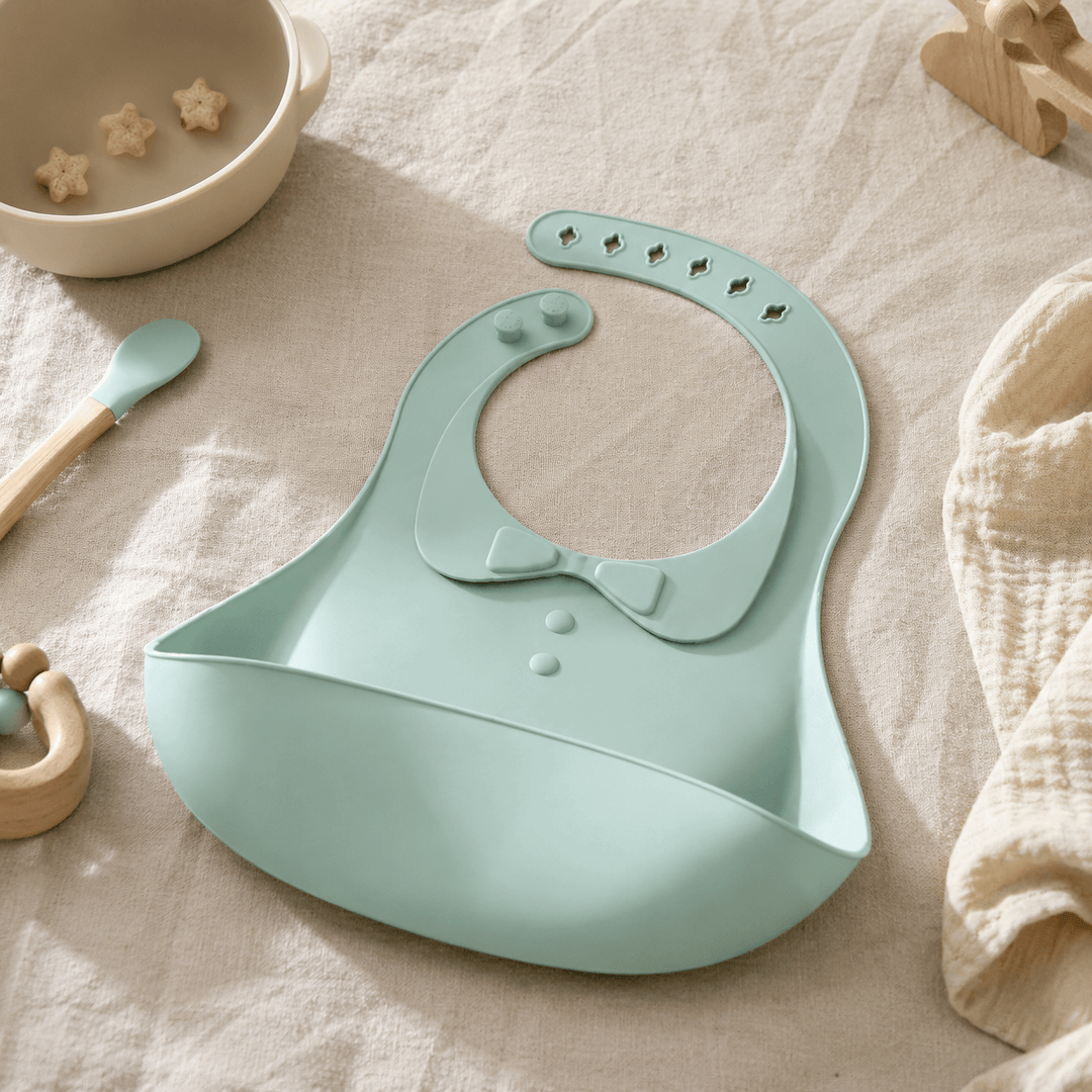 Little Dapper Silicone Bib