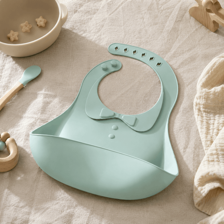 Little Dapper Silicone Bib