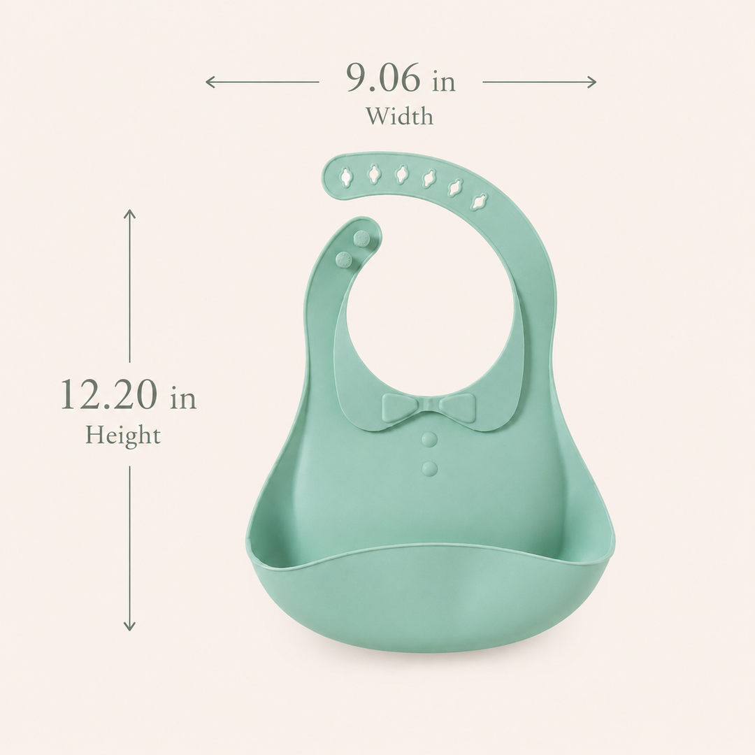 Little Dapper Silicone Bib