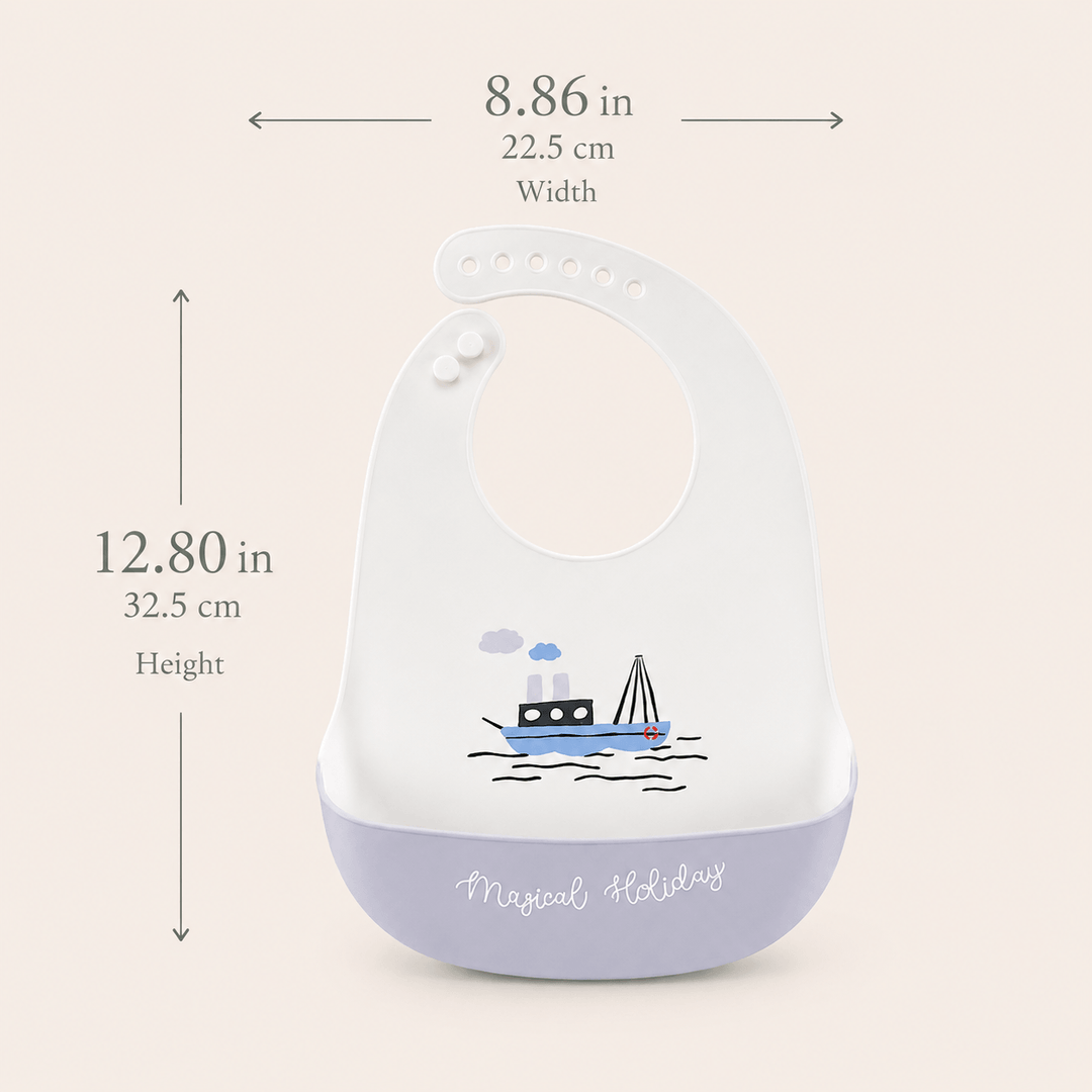 Tiny Tales Silicone Bib
